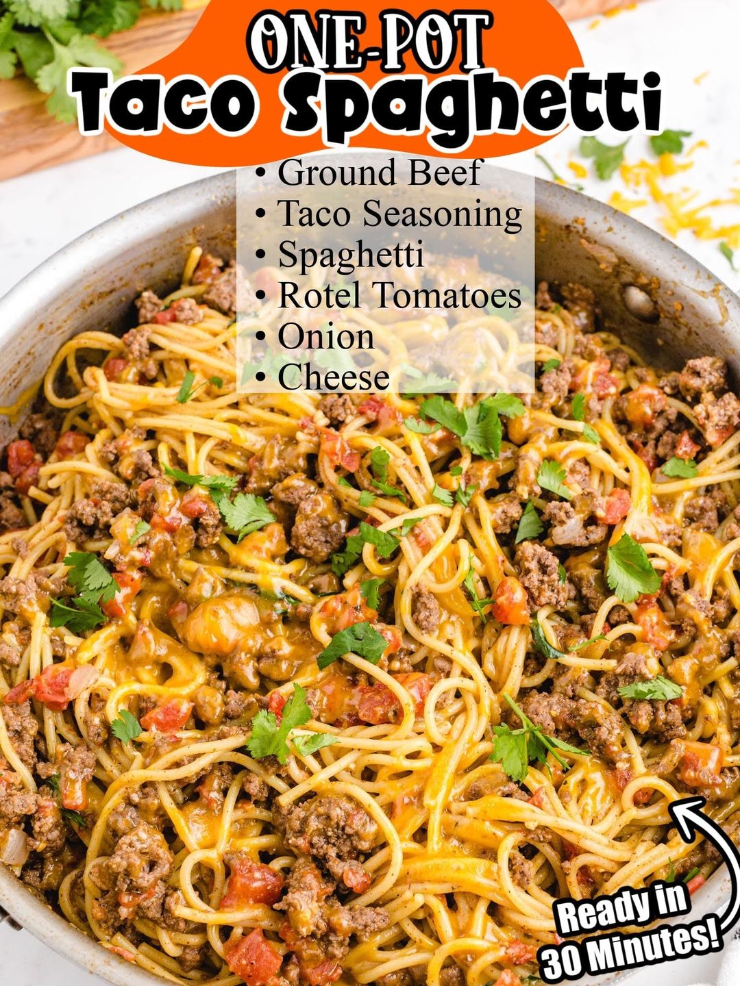 TACO SPAGHETTI (A DELICIOUS MEXICAN SPAGHETTI RECIPE) - Junior Daily ...