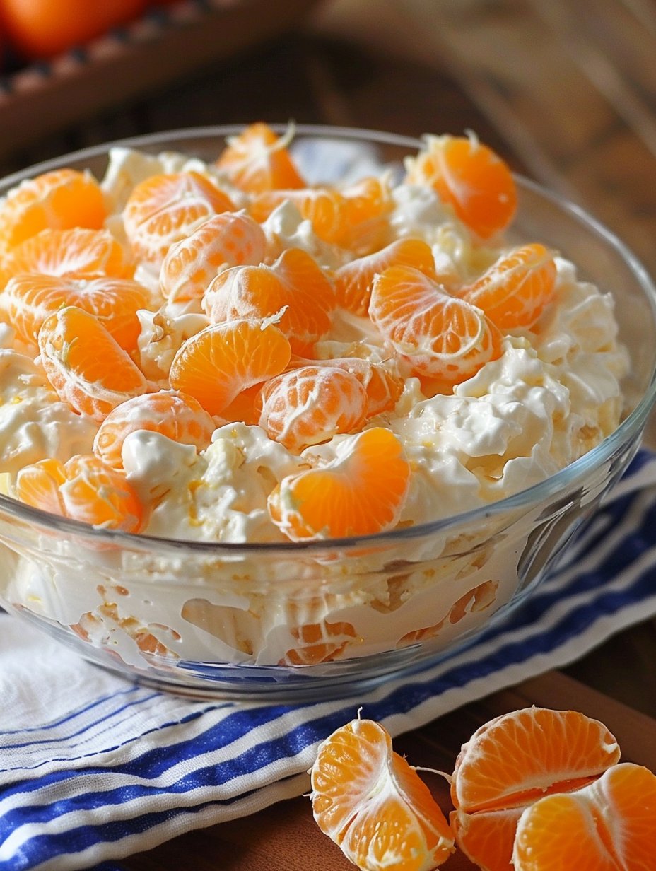 Mandarin Orange Salad - Junior Daily Recipes